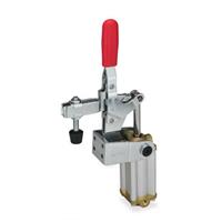 GN 862.1 Pneumatic Toggle Clamp with Additional Manual Operation